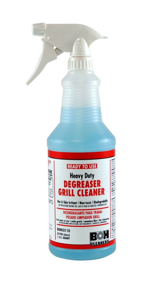 Heavy Duty Degreaser Grill Cleaner Quart Back of the House Cleaners